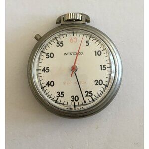 Westclox Stop Watch Mechanical Wind Up